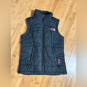 The North Face Black Quilted Vest